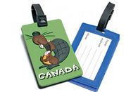 Custom Printed Plastic Luggage Tags , Plastic Luggage Labels Stamping Process