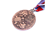 Enamel Marathon Metal Award Medals Injection Logo Pantone Colors Printing