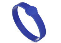 Blue Figure Custom Shape Eco Friendly Custom Silicone Rubber Wristbands