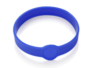 Blue Figure Custom Shape Eco Friendly Custom Silicone Rubber Wristbands
