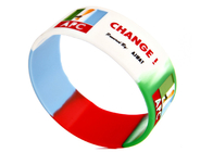 Africa Very Hot 205mm APC Color Filled Colorful Custom Silicone Rubber Wristbands