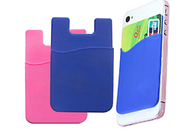 Smart Wallet Adhesive Credit Card Holder Non Toxic Materials With Stand
