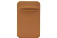 Blank Lycra Fabric Adhesive Card Holder For Iphone , Sticky Back Card Holders SGS Assured
