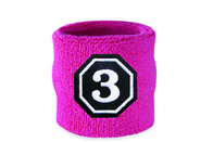 Simple Patterns Personalized Wrist Sweatbands For Football / Basketball