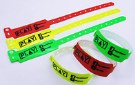 Party Promotional Bracelets And Wristbands Water Resistance Soft Touching