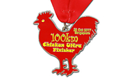 Aminal Shape Custom Engraved Medals High Durability Promotional Items
