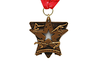 New Design Lettering Metal Medal Zinc Alloy Die Casting Patriotism Pentagram Metal Medal