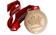 Funny Souvenir Athletics Medals , Custom Metal Medal Stamped Soft Enamel