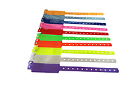 Eco Friendly Promotional Bracelets And Wristbands Customized Size For Giveaways