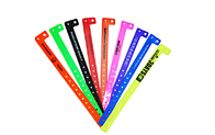 Light Weight Promotional Bracelets And Wristbands Plastic Or Metal Buttons