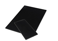 Black Color Bar Counter Rubber Mats Freely Offered Design No Harm To Human
