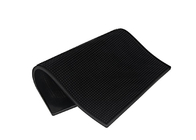 Black Color Bar Counter Rubber Mats Freely Offered Design No Harm To Human