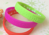 Embossed Logo Low Relief Buddhism Relief Solid Custom Silicone Wristbands