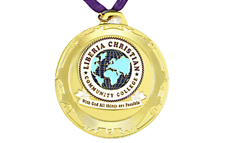 Double Plated Metal Award Medals Environmetal Friendly For Souvenir Gifts
