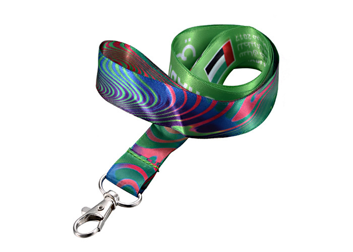 Double Ended Lanyard Badge Holder Retractable Type Funny Dye Sublimation